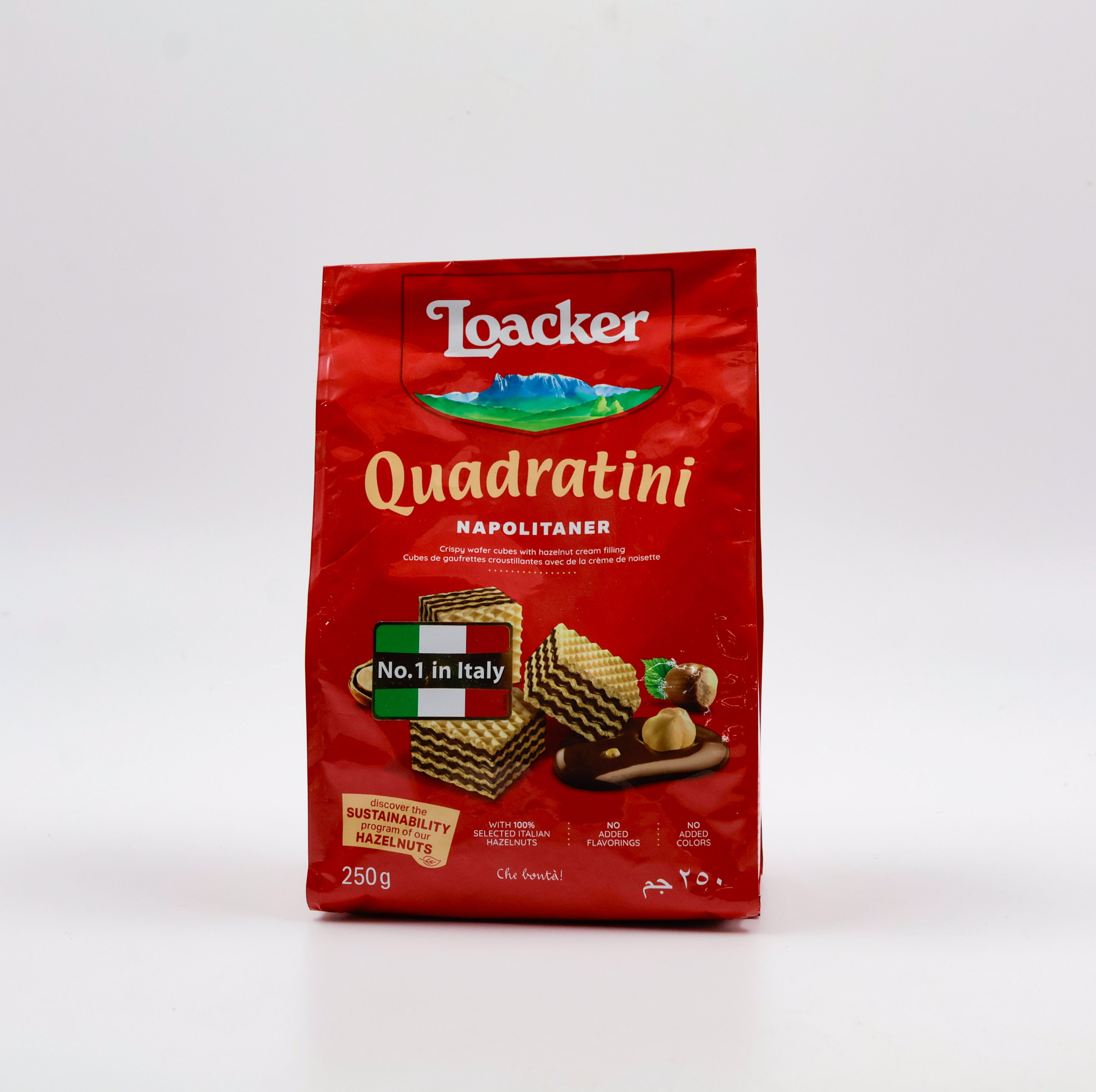 Loacker Quadratini Napolitaner 250 g